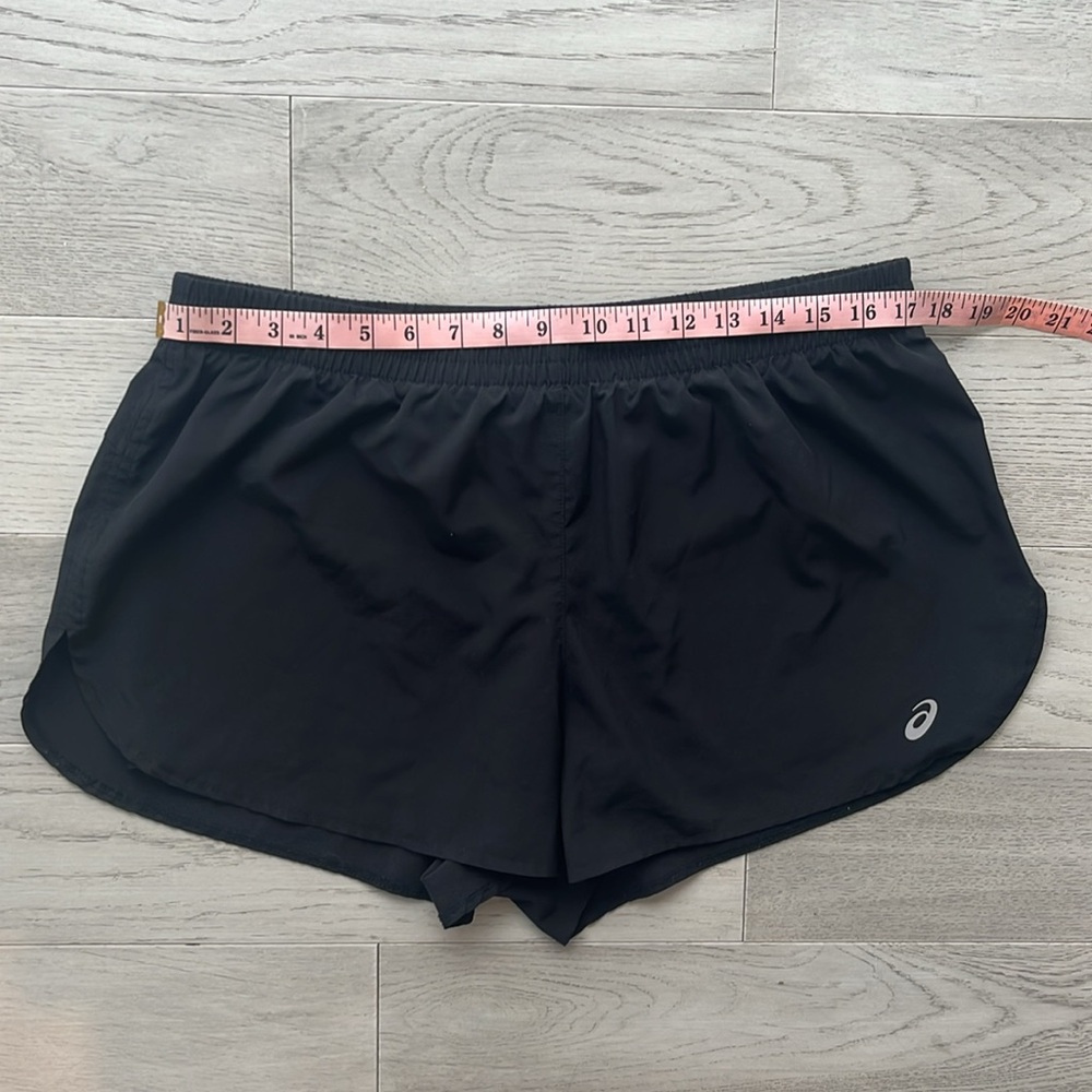Asics Women's Black Running Shorts 3” Inseam XL - Picture 4 of 6